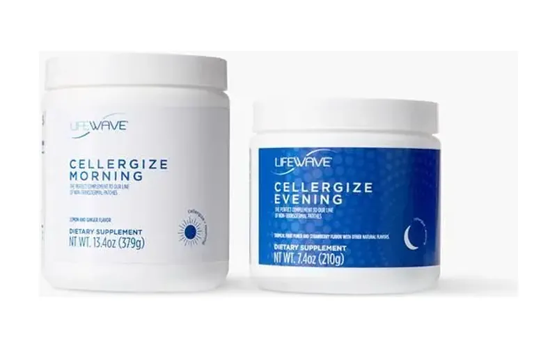LifeWave Cellergize Morning and Evening supplements